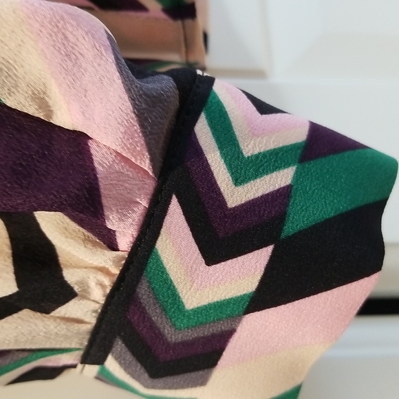 M missoni shirt beautiful  prints with green black pink - Picture 4 of 4